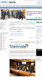 Mobile Screenshot of cepec-international.org